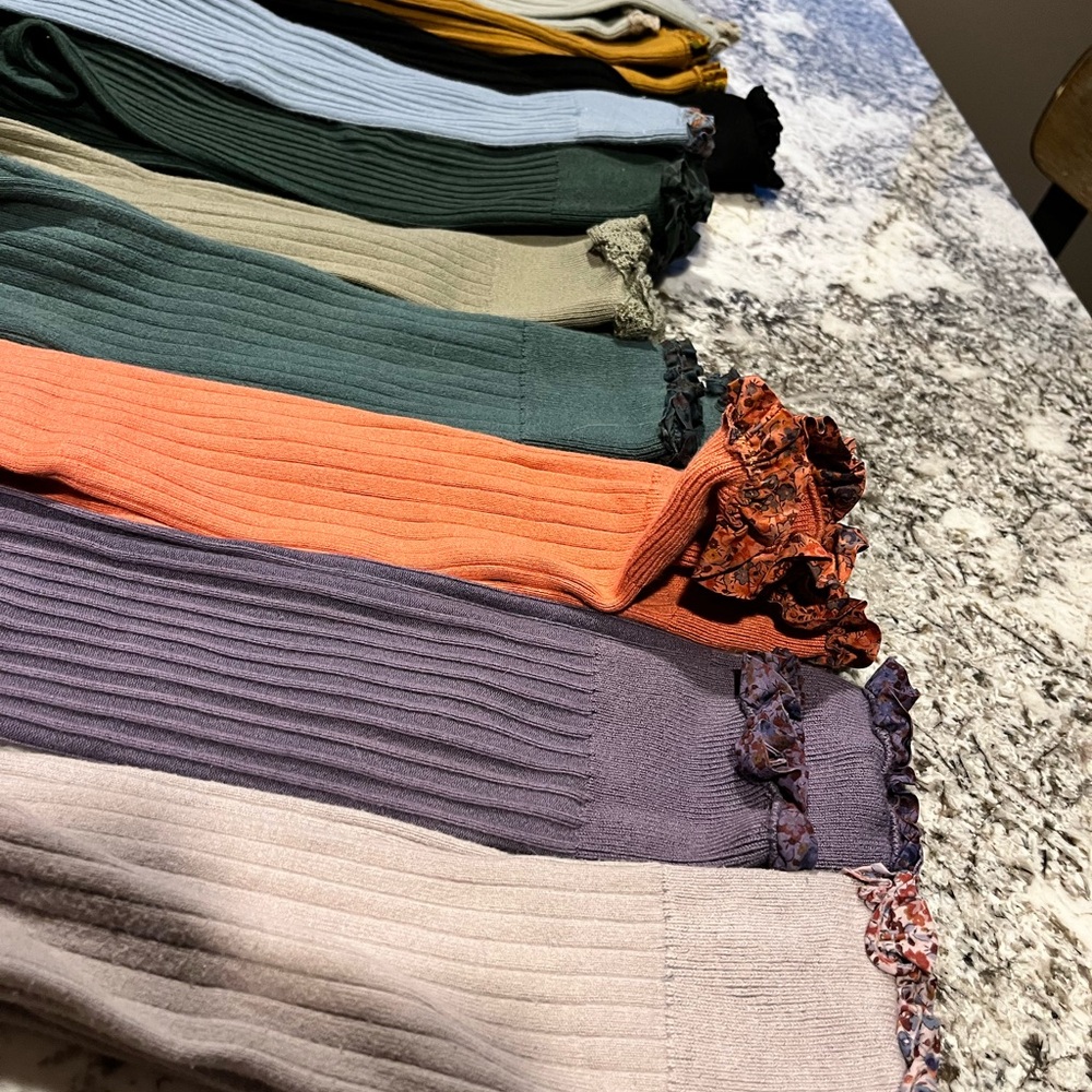 Doen Multicolor Ribbed Socks Set - image 4